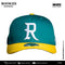 GORRA VICERA REDONDA ROOKIES GREEN YELLOW