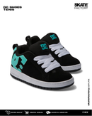 DC SHOES COURT GRAFFIK TENIS  NEGRO MENTA