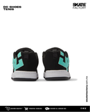 DC SHOES COURT GRAFFIK TENIS NIÑOS NEGRO MENTA