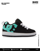 DC SHOES COURT GRAFFIK TENIS  NEGRO MENTA