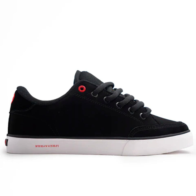 TENIS CIRCA AL 50 PRO NEGRO BLANCO ROJO