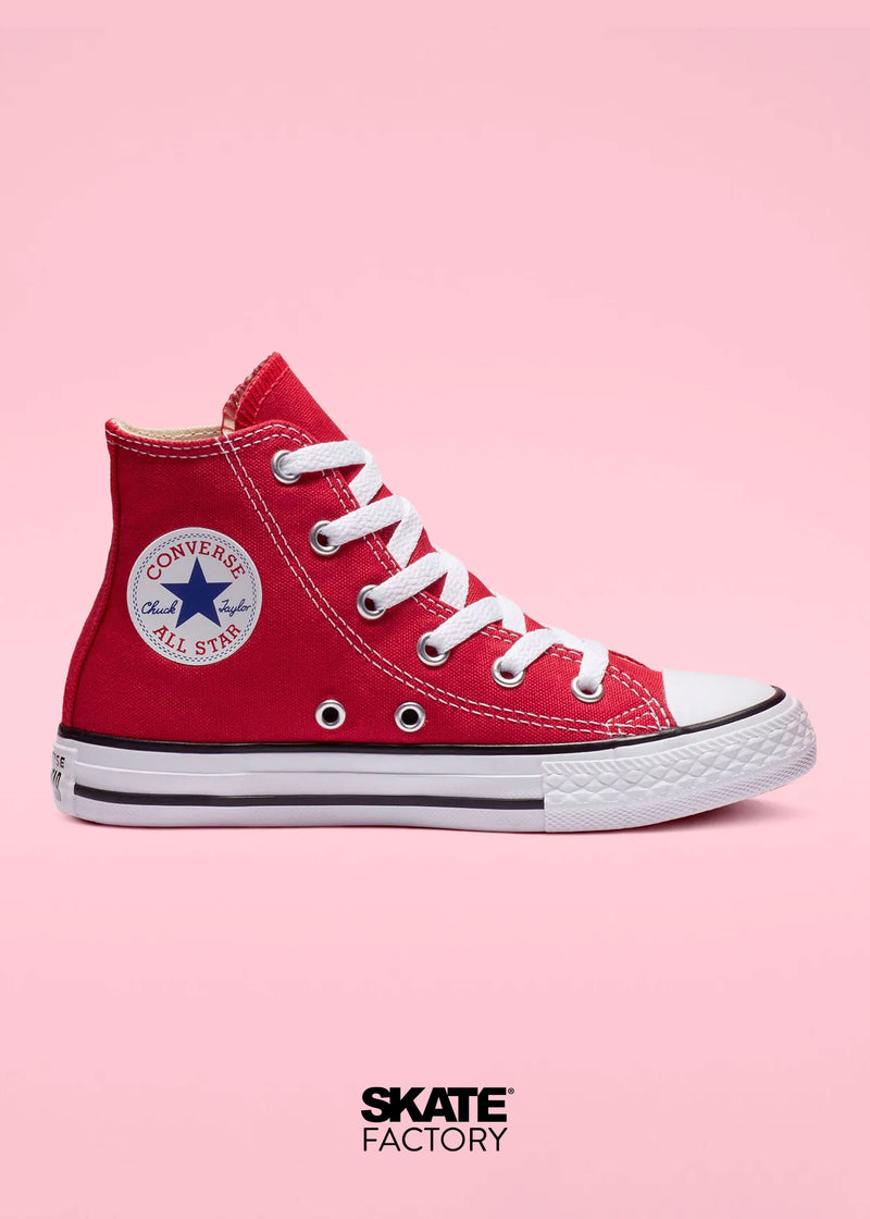 CONVERSE BOTA TENIS NINO CLASICO ROJO Skate Factory