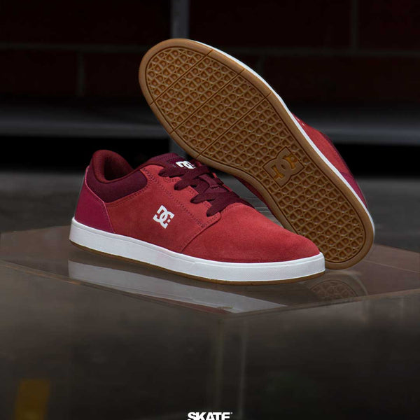 TENIS DC SHOES CRISIS MX CABALLERO VINO NGO Skate