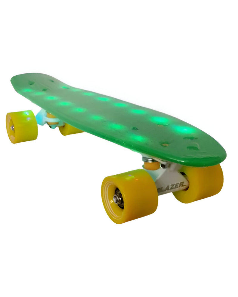 PENNYBOARD PATINETA COMPLETA MINI CRUISIER BLAZER CON LUZ VDE AMA