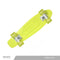 PATINETA MINI SKATE TIPO PENNY BOARD CREME AMARILLA